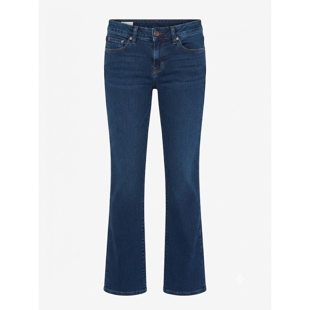 Express X2 Womens Bootcut Jeans Size‎ 4 Long Blue Low Rise Embroidered - WD